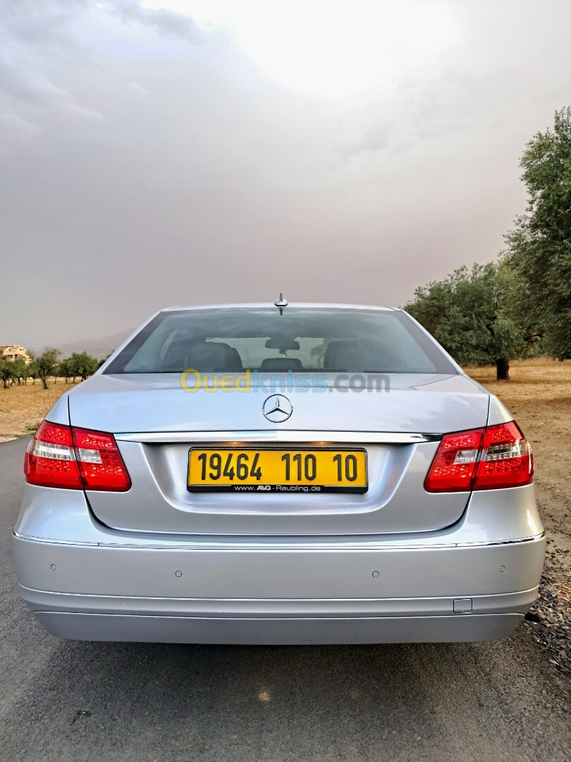 Mercedes Classe E 2010 Classe E