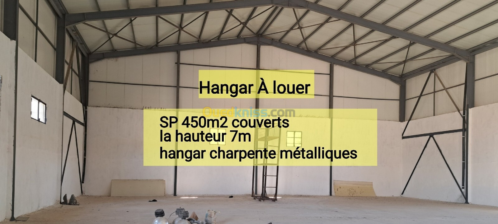 Location Hangar Boumerdès Ouled moussa