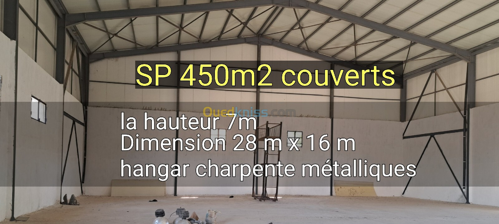 Location Hangar Boumerdès Ouled moussa