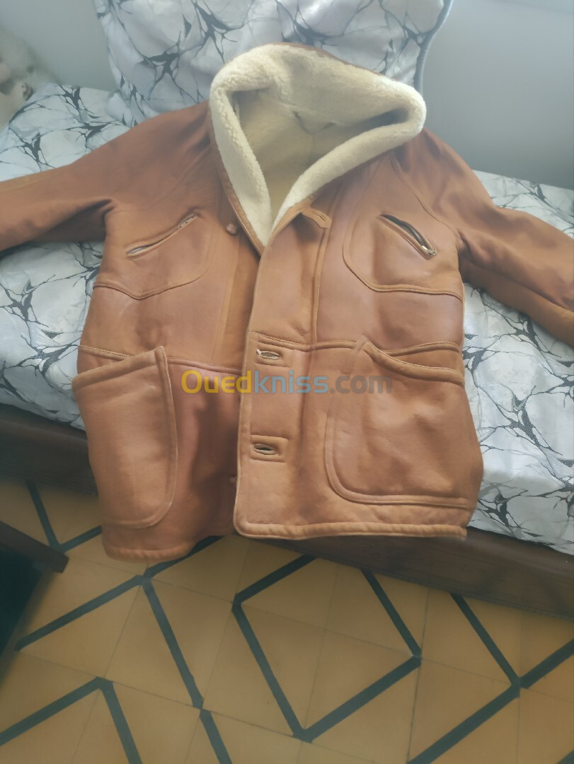 Veste blouson cuir