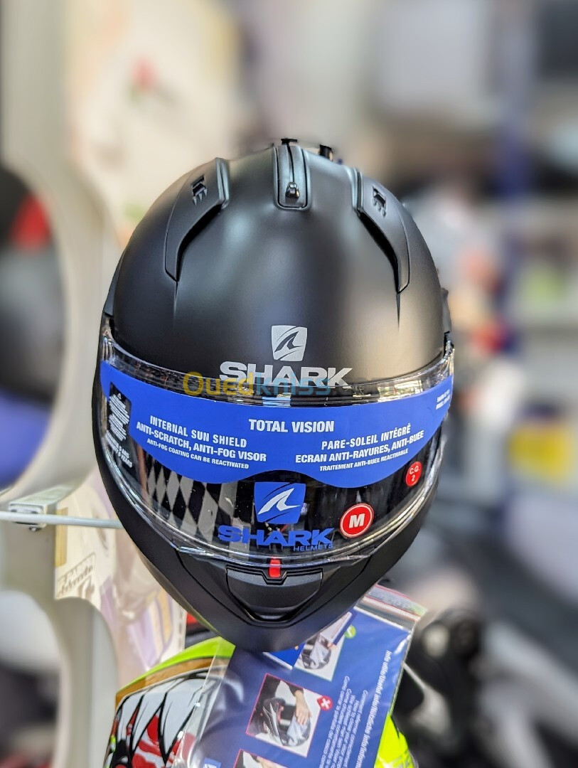 Casque Moto Shark EVO ES Kryd Matt Black Silver