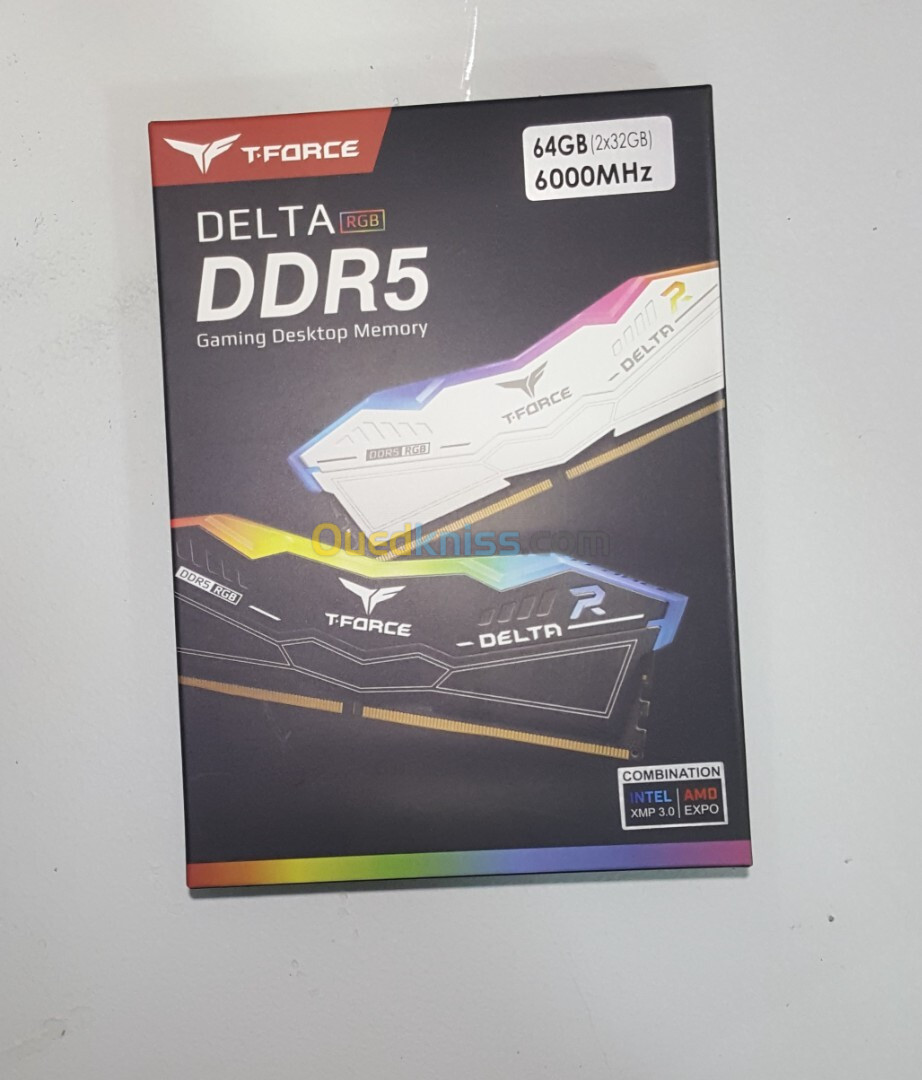 DDR5 64GB PC 6000 T-FORCE RGB 