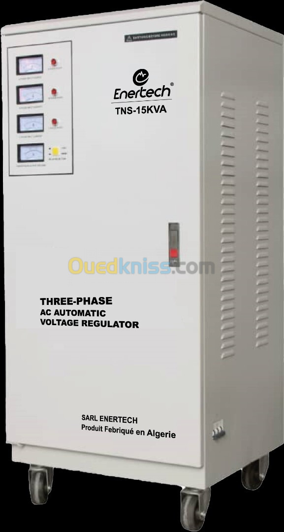  STABILISATEUR ENERTECH TNS  380V  15kva -30kva double bobinage 