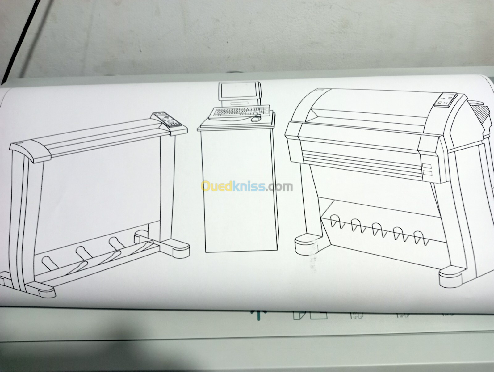 tireuse de plans océ tds 400