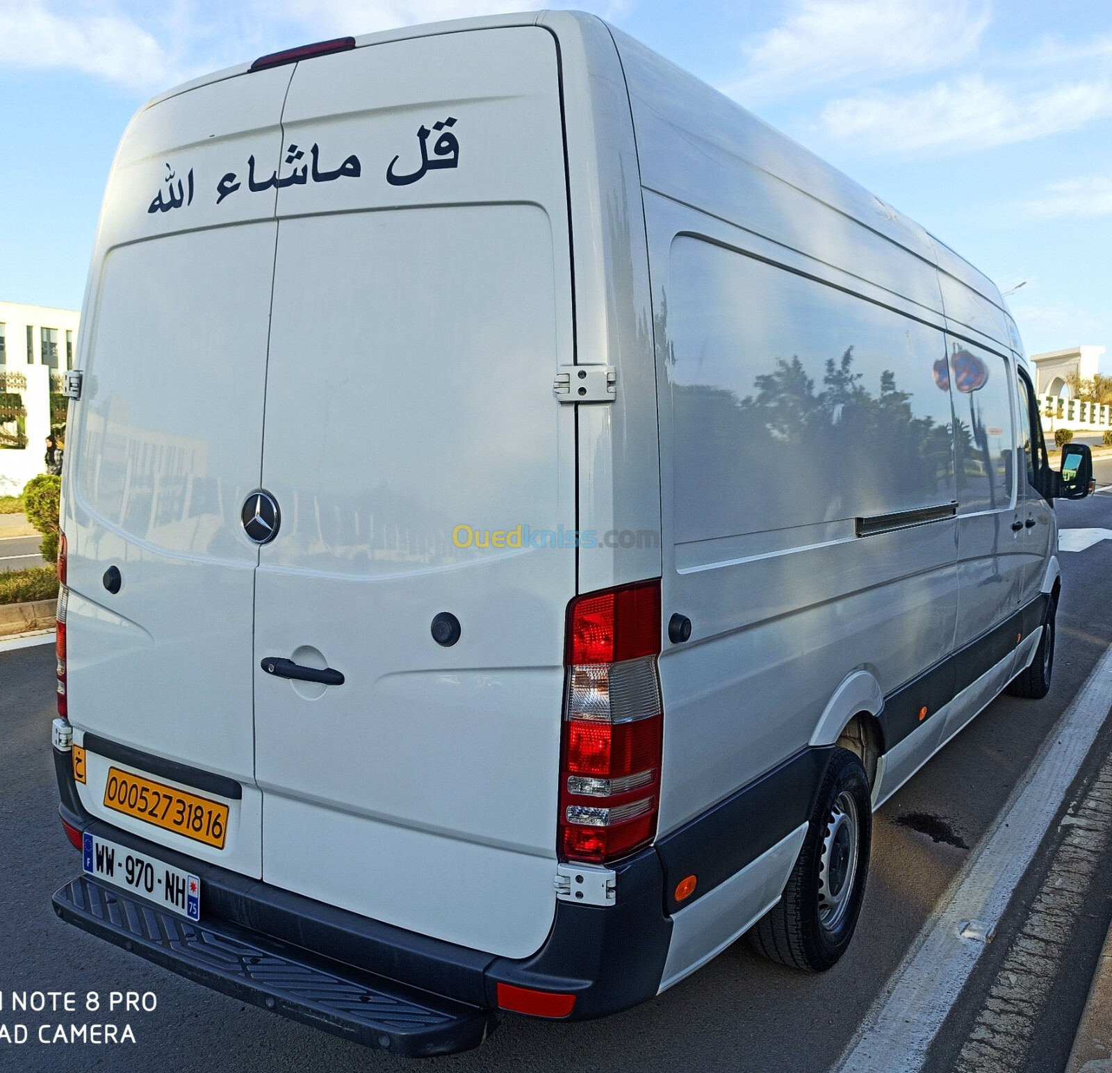 Mercedes Sprinter 2018 Surélevé chassis long