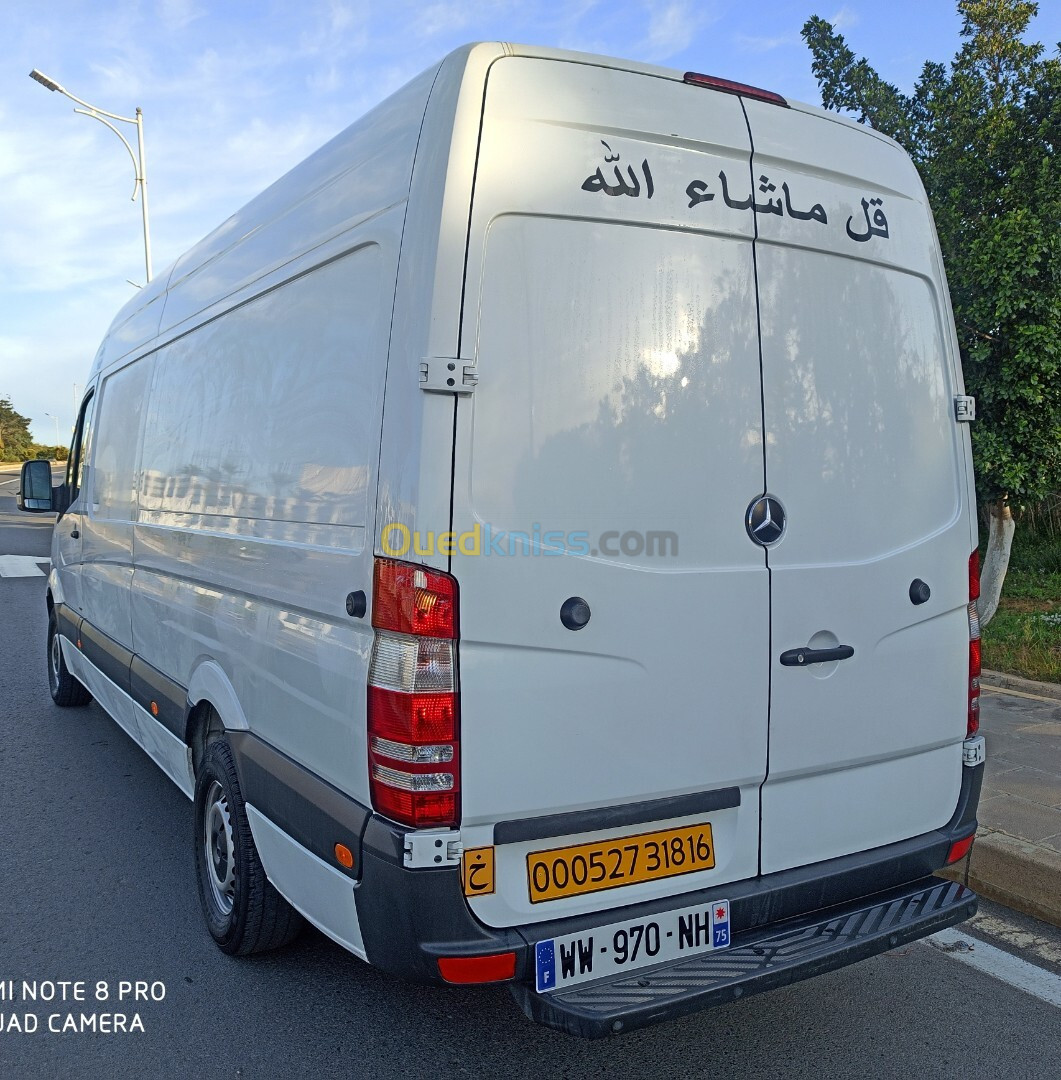 Mercedes Sprinter 2018 Surélevé chassis long