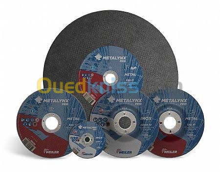 Disques de coupage et meulage Metalynx (Weiler) 