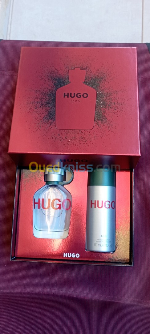 Coffret parfum déodorant hugo pou homme