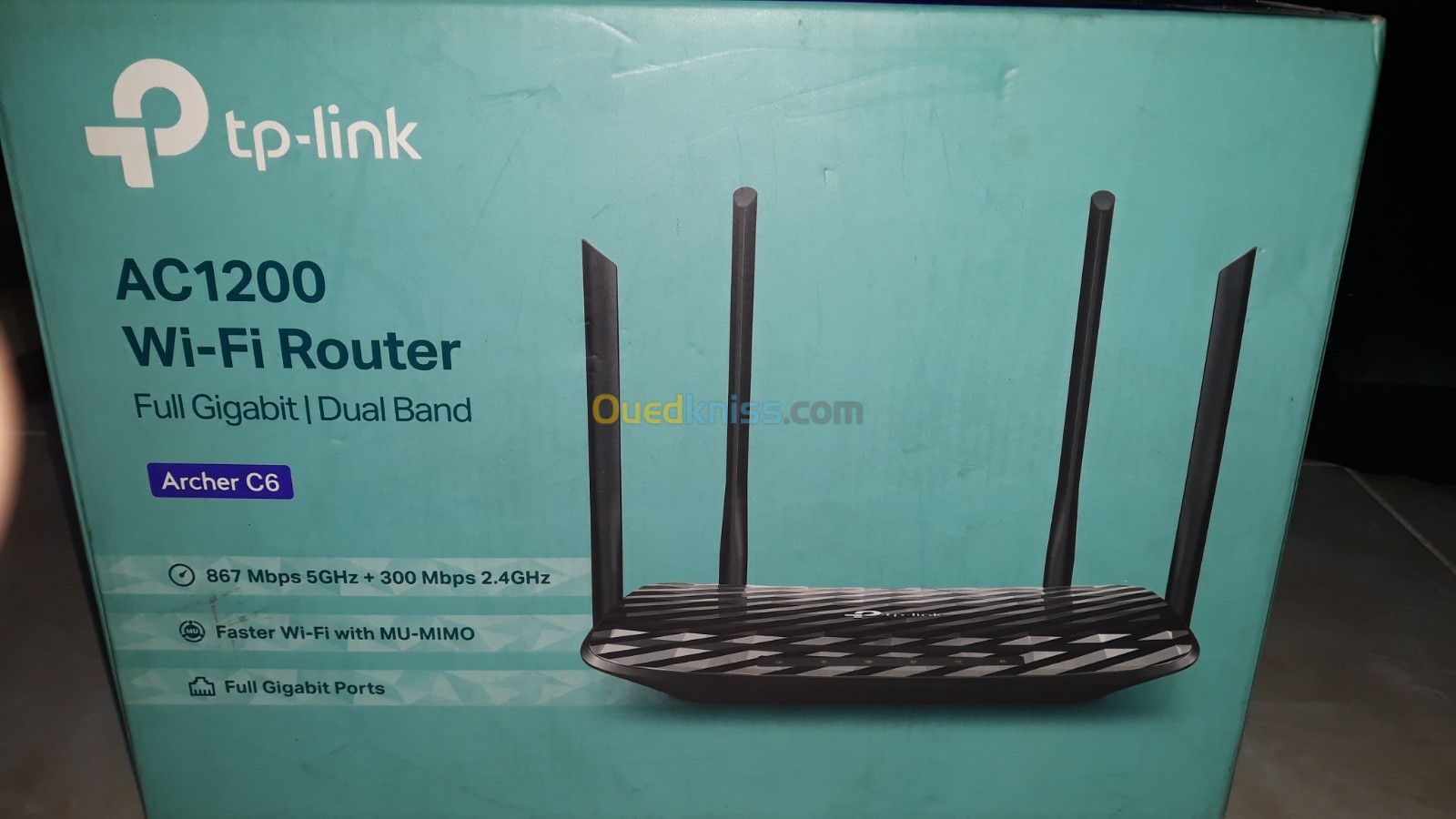 TP-LINK AV1200 WIFI-ROUTER ARCHER C6