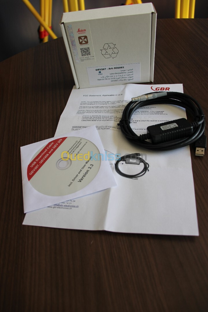 GEV267 Cable de transfert USB TPS/DNA