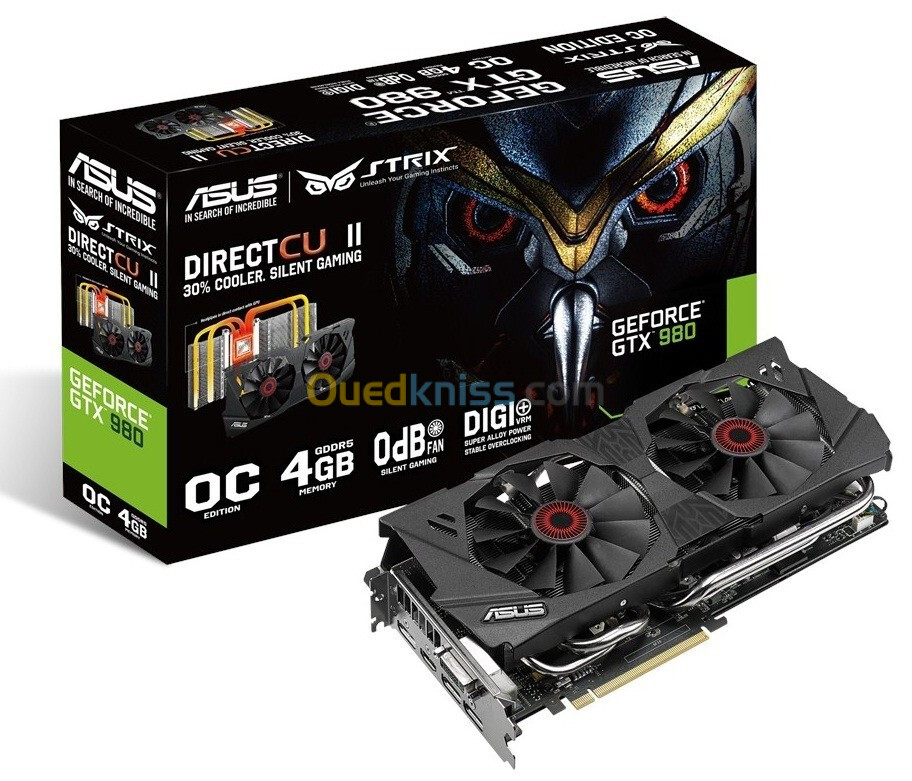 Carte graphique GTX 760 2go et GTX 980 4go