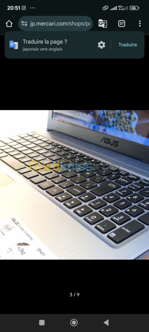 Pc portable Asus D540Y