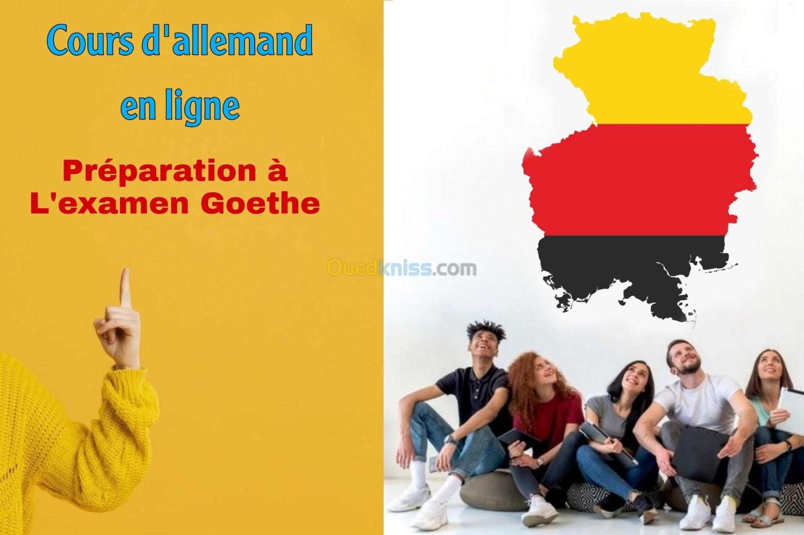 Cours d'Allemand en ligne 