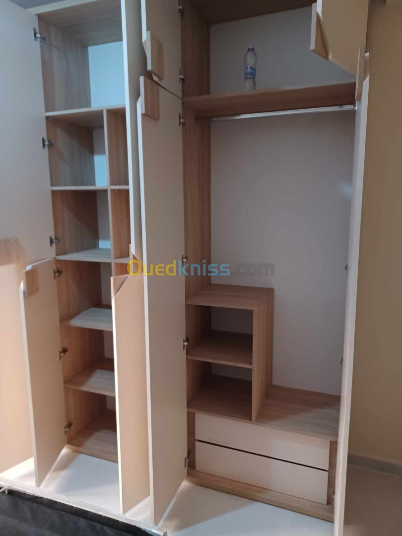 Dressing et Armoire prête et sur mesure خزائن وغرف لتنضيم الملابس حسب الطلب  