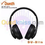 Casque bluetooth sans fil, microphone intégré stéréo DUNTH DU-B116