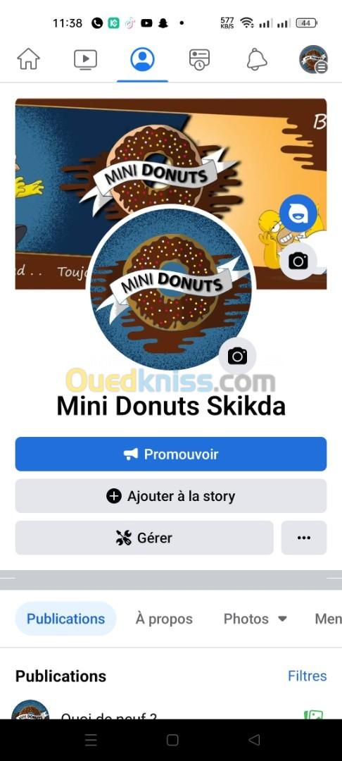 Mini donuts otex