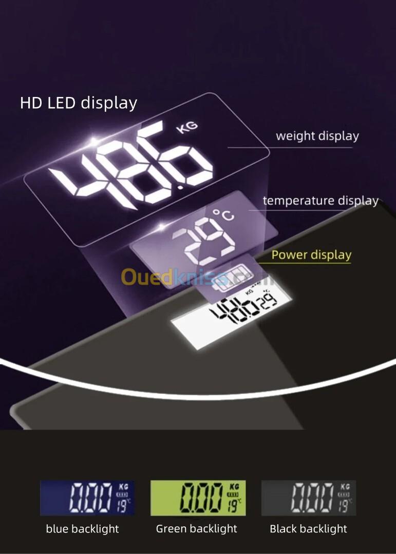 Balance électronique spéciale pour la gestion du corps et la perte de graisse  Bluetooth