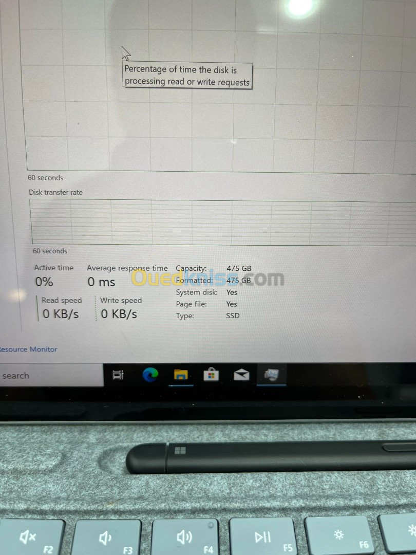 Surface pro 8 I7 11ème 16 go Ram 512 ssd 