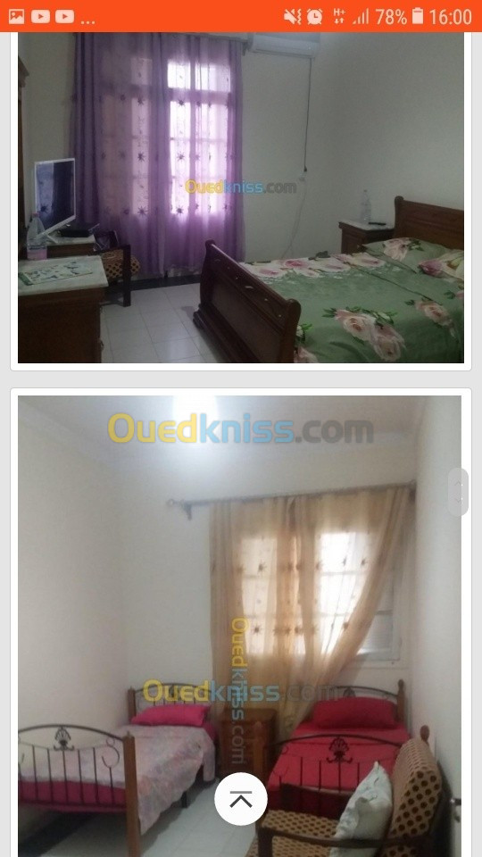 Location Appartement F123 Alger Bordj el kiffan