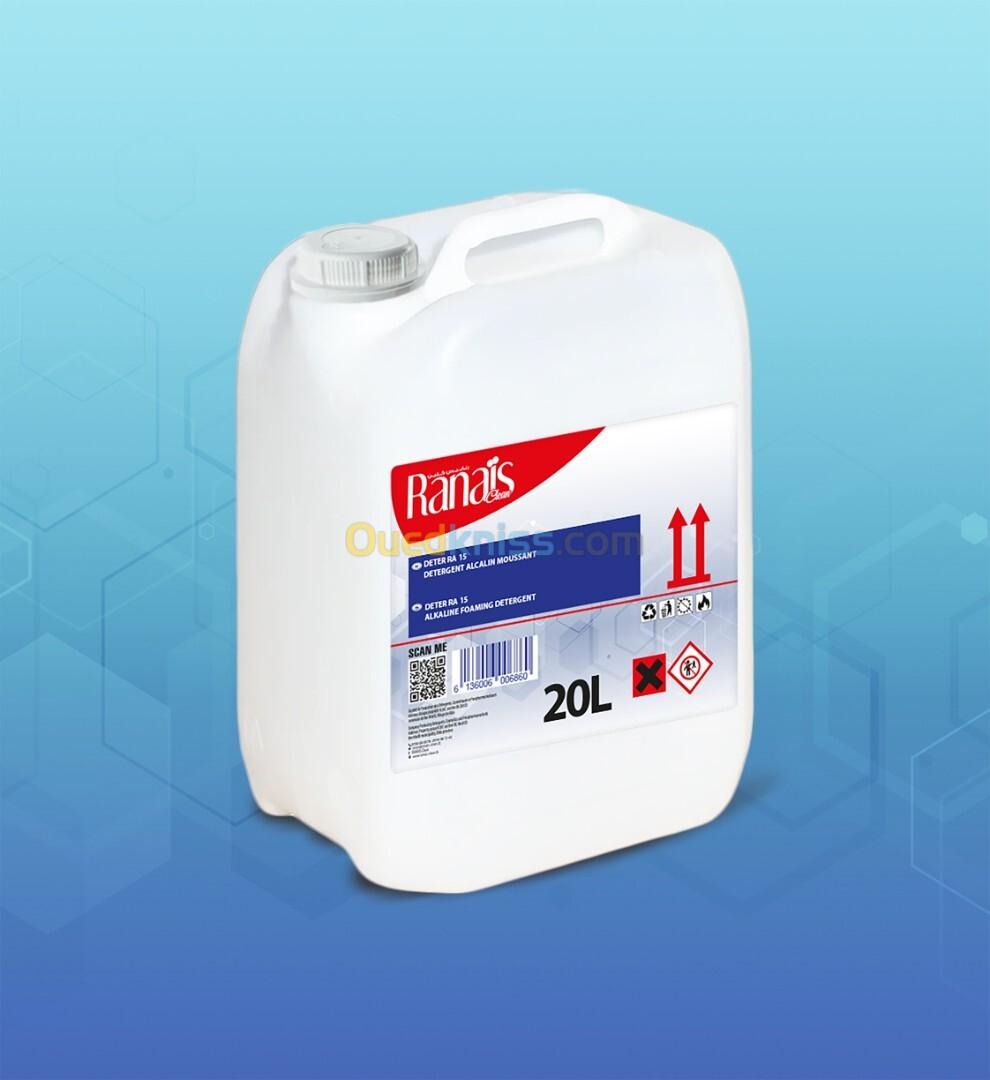 DETER RA 15 DETERGENT ALCALIN MOUSSANT