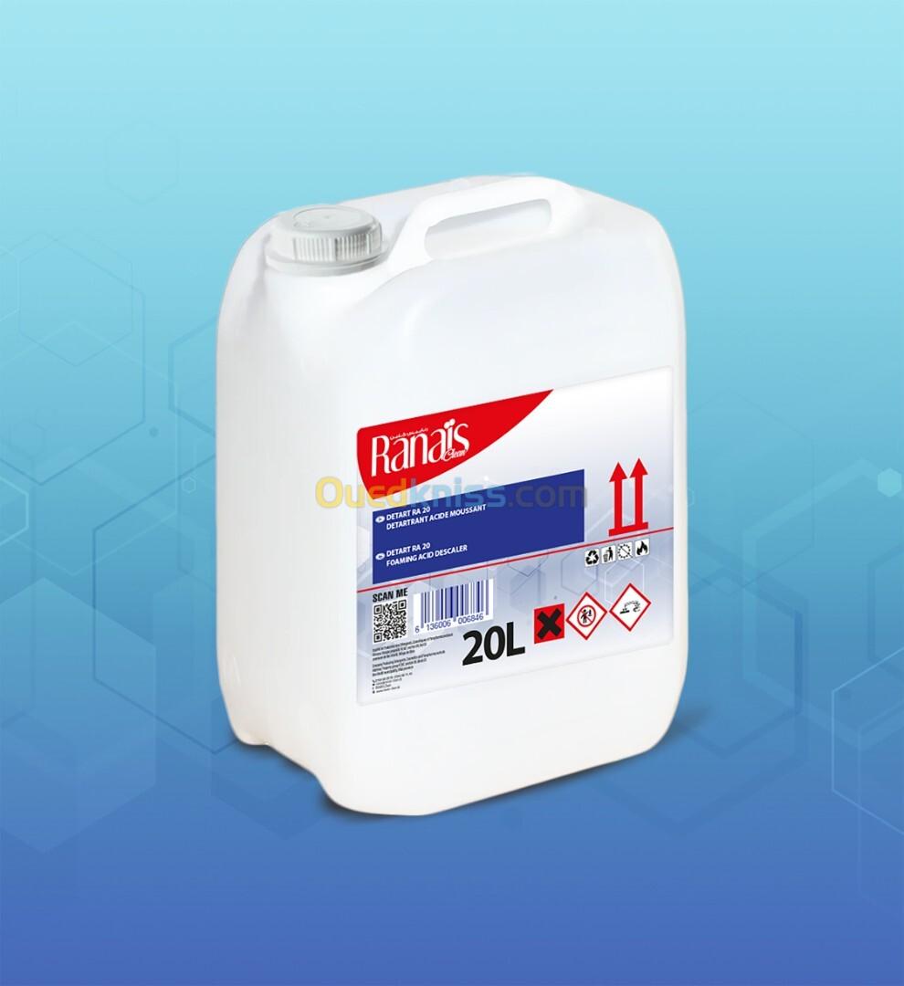 DETART RA 20 DETARTRANT ACIDE MOUSSANT 