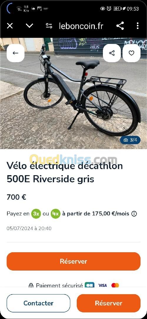 Velo électrique décathlon 