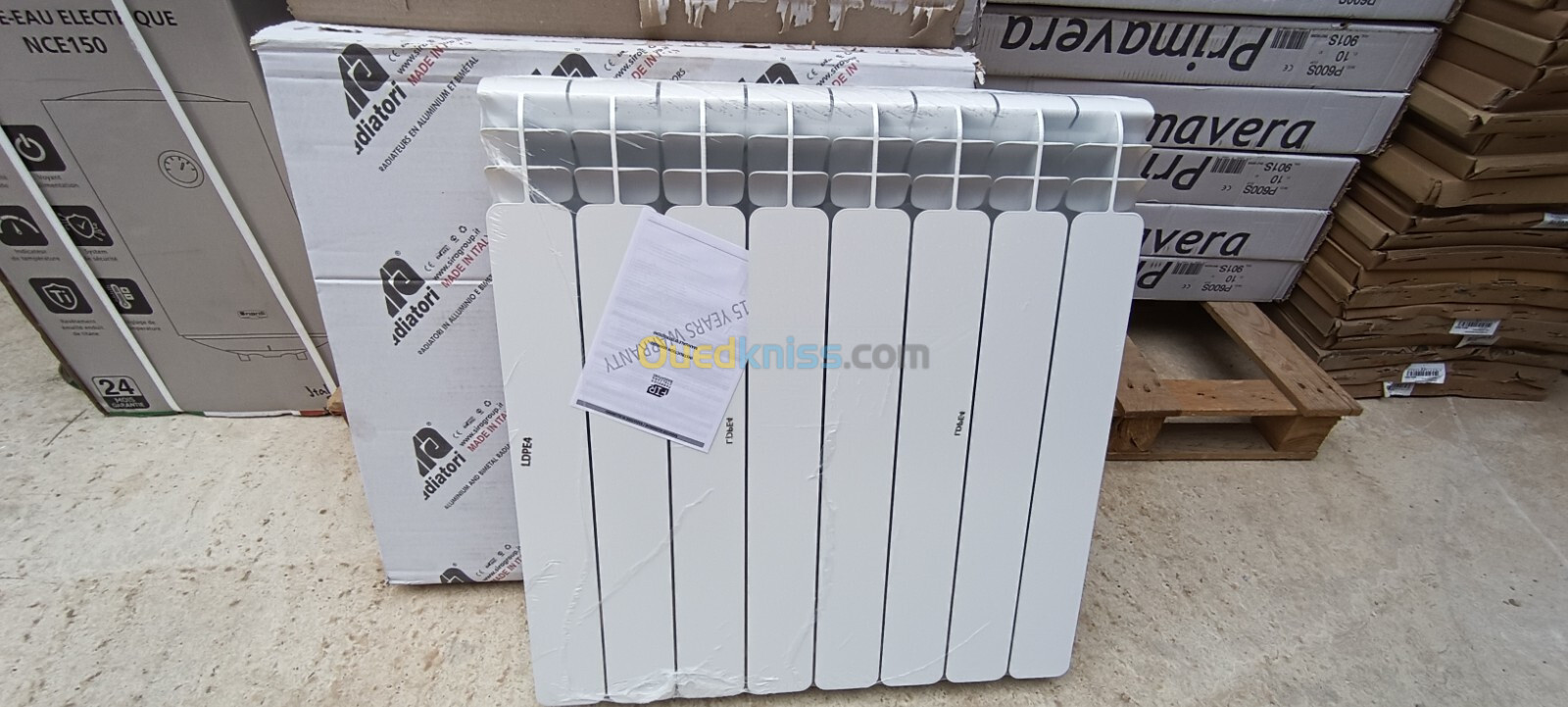 Radiateur en aluminium sira italienne 