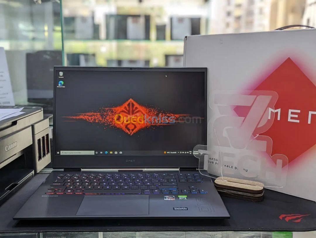 HP OMEN 16 AMD RYZEN 7 5800H 16GB 512 SSD RTX 3050TI 144Hz - Alger