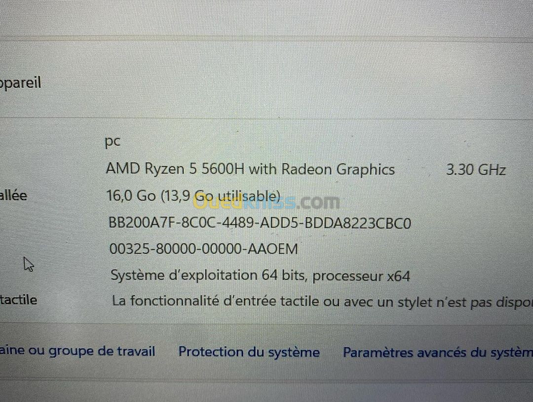 LENOVO LEGION 5 RYZEN 5 5600H 16GB 512GB SSD RTX 3060 6GB VRAN