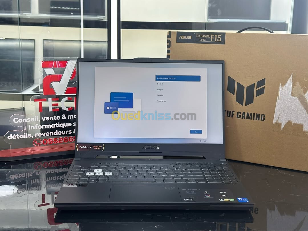 ASUS TUF 15  i5-12500H 16GB 512GB SSD RTX 3050