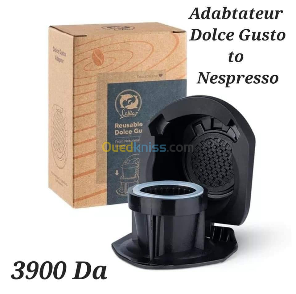 Adabtateur convertisseur Dolce gusto Nesspresoo 