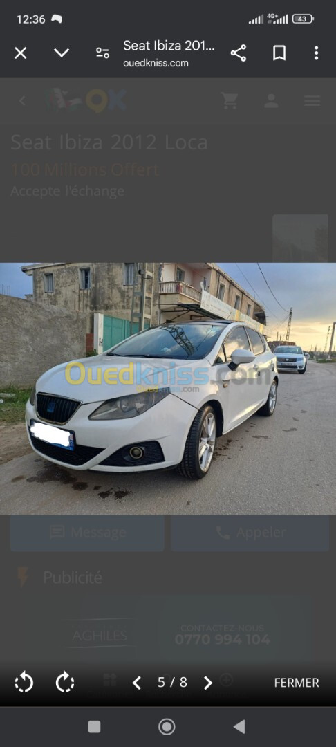 Seat Ibiza 2012 Loca