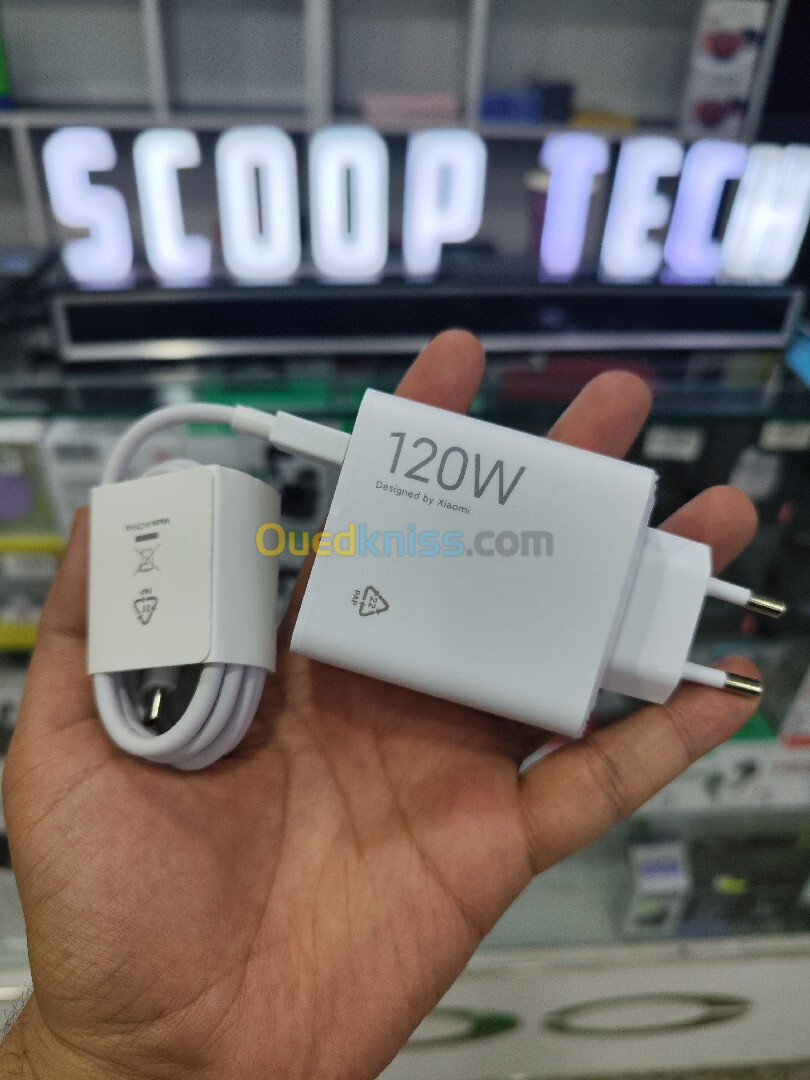 Chargeur Xiaomi Redmi Poco 120W original 