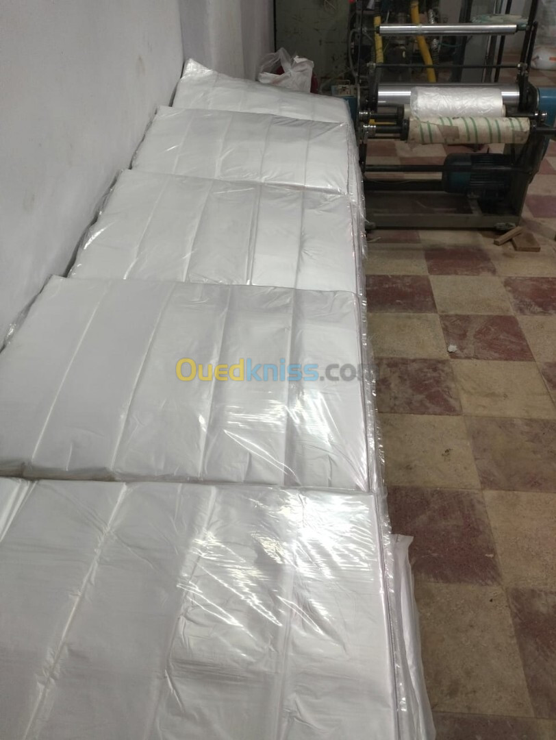 Fabrication sachets fins