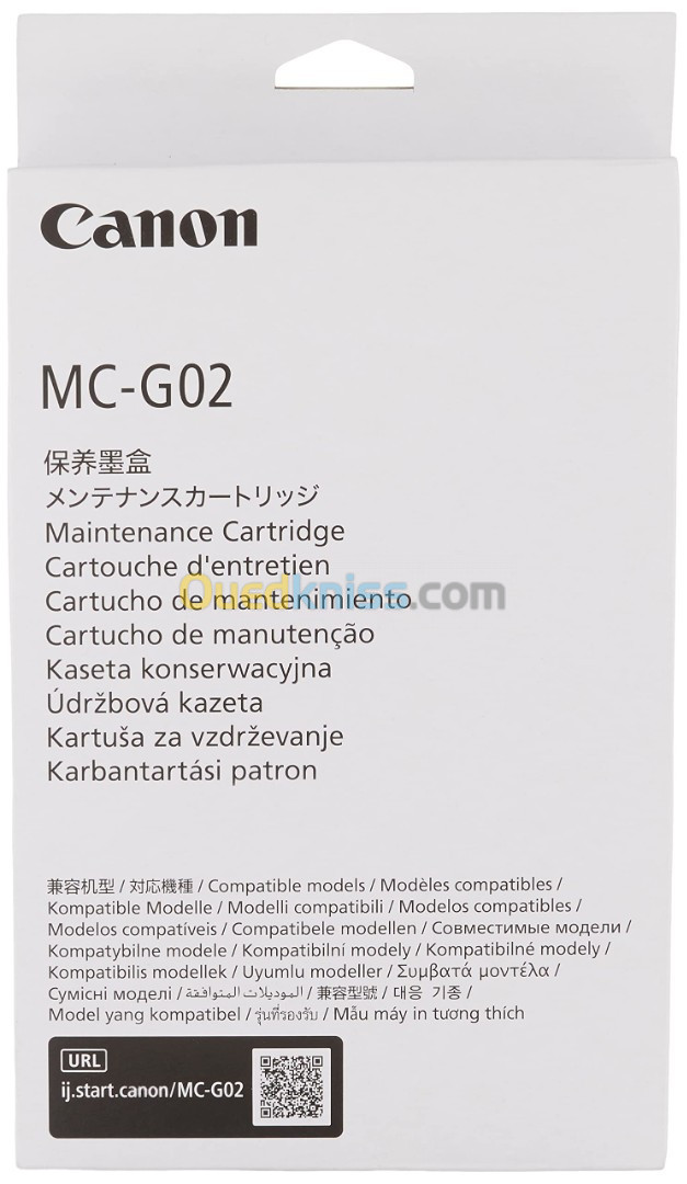 Cartouche de Maintenance Canon MC G02 G2420/3420