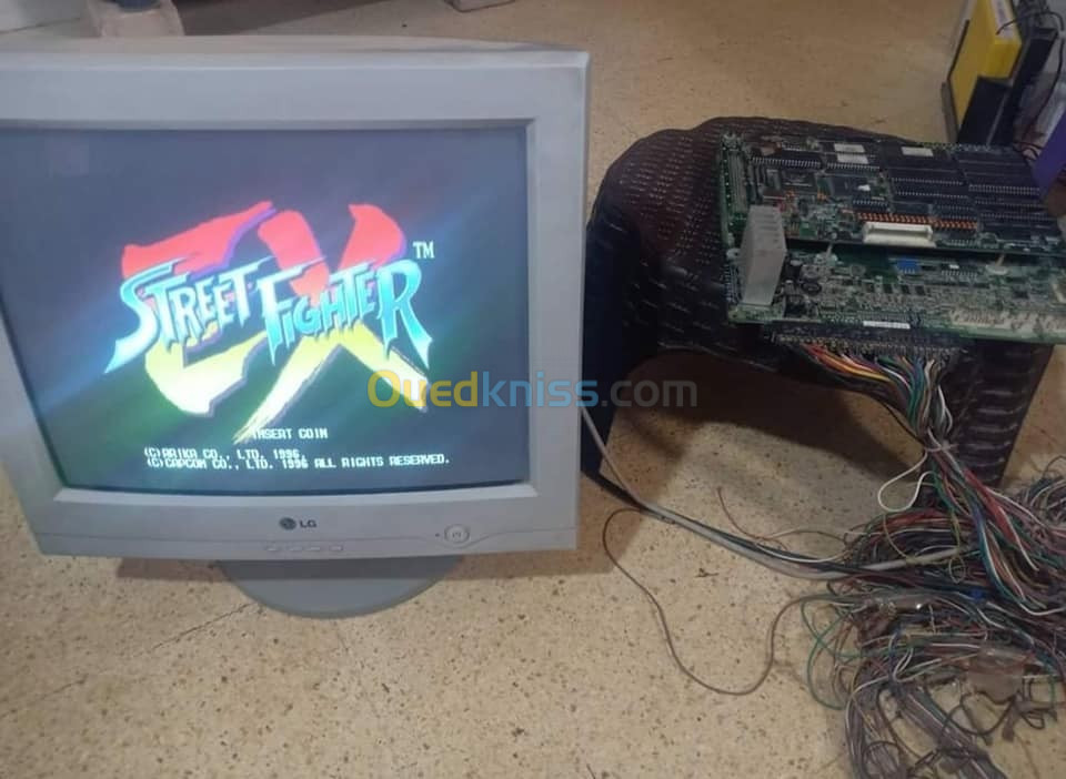 STREET FIGHTER EX + EX PLUS . CAPCOM . ORIGINAL . ARCADE JAMMA PCB