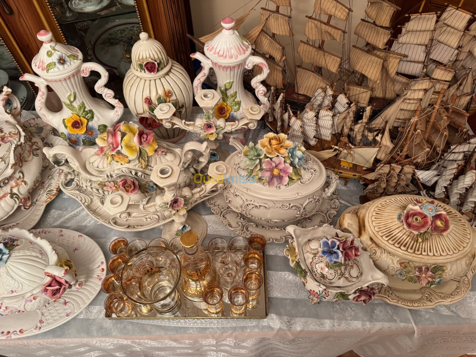 Services de tables en porcelaine de limoge