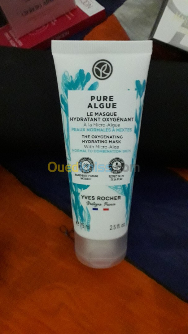 Masque hydratant oxygenant Yves Rocher