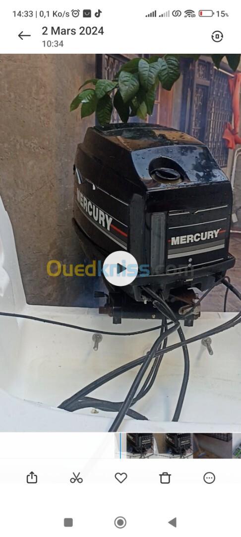 Polyor avec un moteur 60 mercury bigfoot 5m20 2024