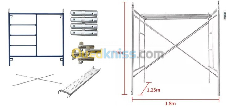 FABRICATION D'ECHAFFAUDAGES MÉTALLIQUES 