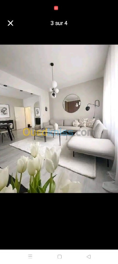 Vente Appartement F4 Alger Bordj el kiffan