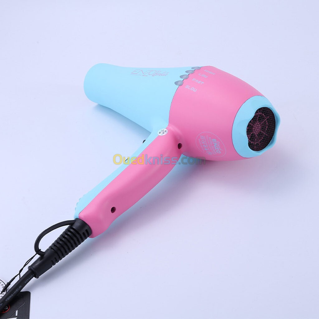 ENZO PROFESSIONAL Seche cheveux Ionic turbo 17000 RPM Edition Barbie 4,300 DA 