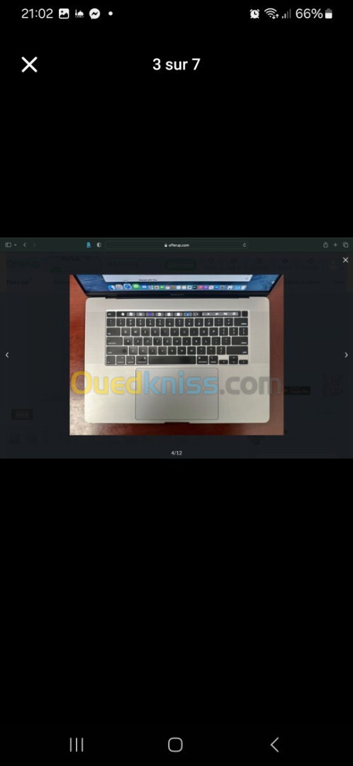 MacBook Pro 16p Touch bar (comme neuf)