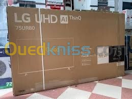 BIG PROMO TV LG 75 Pouce 4K UHD DEMO INTÉGRÉ SMART TV TÉLÉCOMMANDE MAGIQUE 