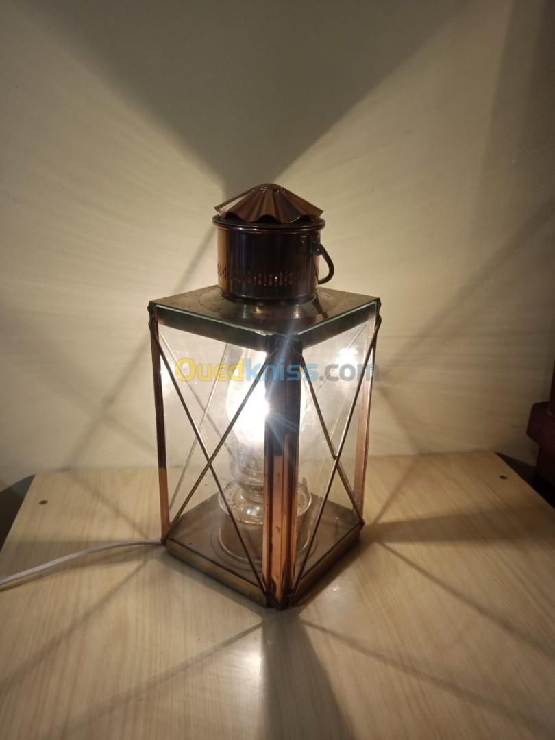 Lanterne, lampe de cabine de bateau en laiton 