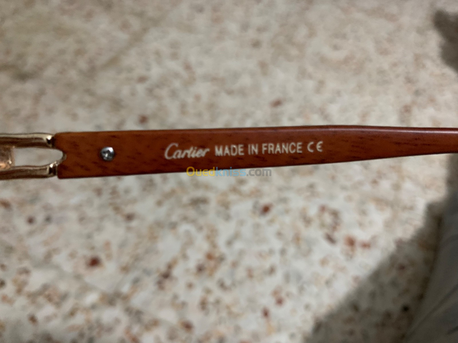 Lunette pour homme original du marque Cartier