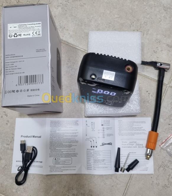 Compressor san fil Rechargeable 