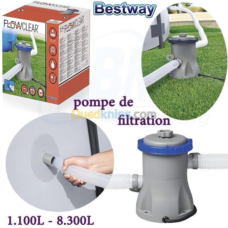 pompe de filtration 58381 Bestway