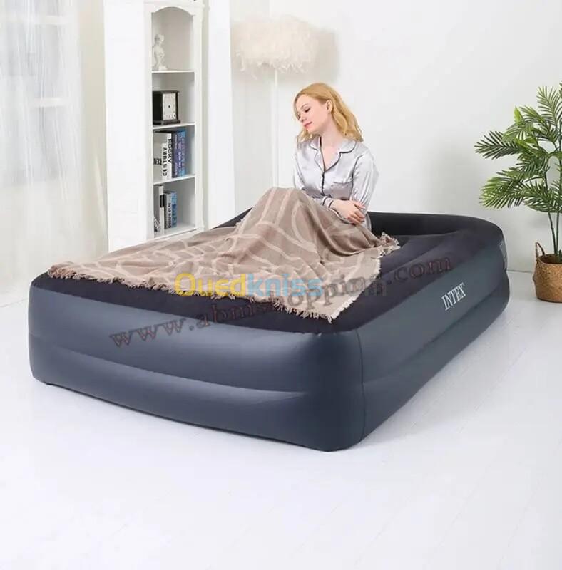 Lit Gonflable (1.52m*2.03m*56cm)|INTEX سرير هوائي