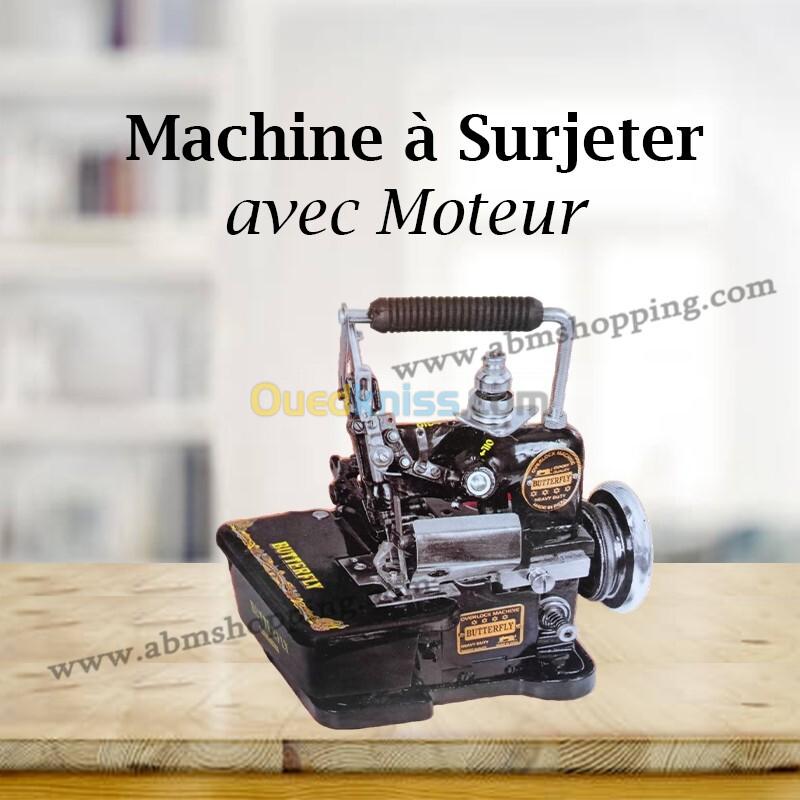 Machine à Surjeter avec Moteur | Butterfly